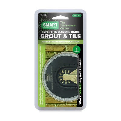 Smart 85mm Super Thin Diamond Embedded Tile, Glass & Grout Blade