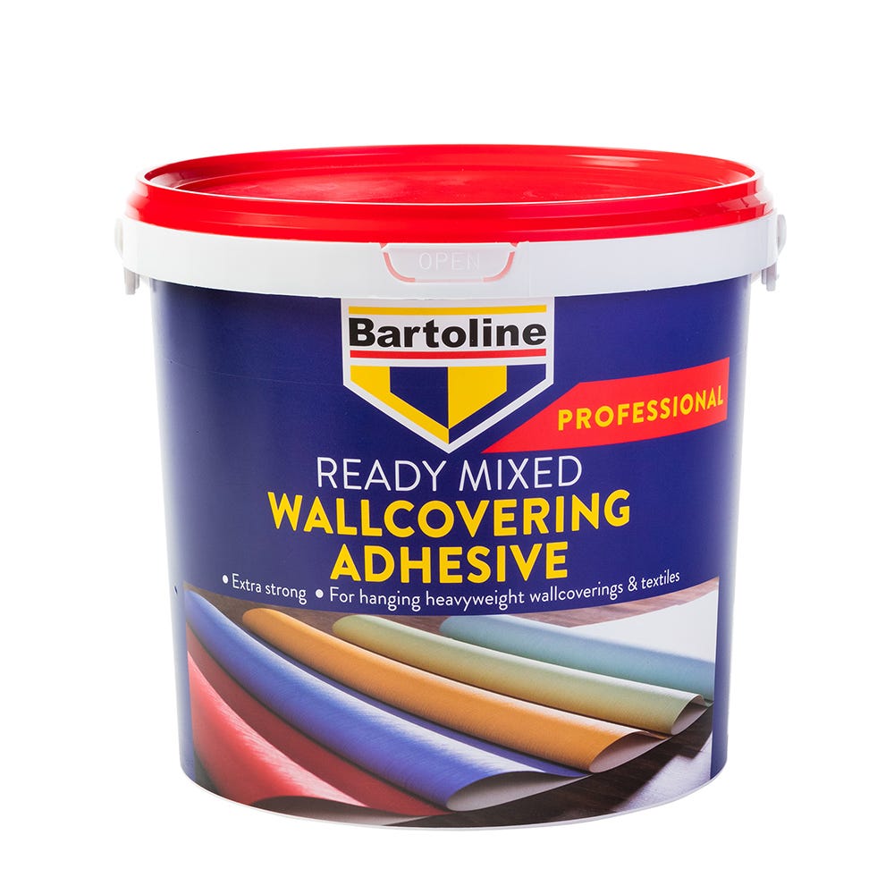 Bartoline Professional Ready Mixed Wallcovering Adhesive 5Kg