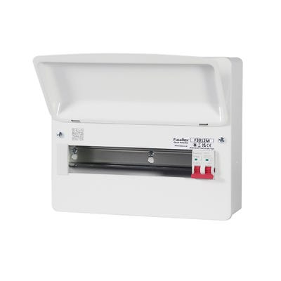 FuseBox F3 12 Way RCBO Consumer Unit & 100A Main Switch