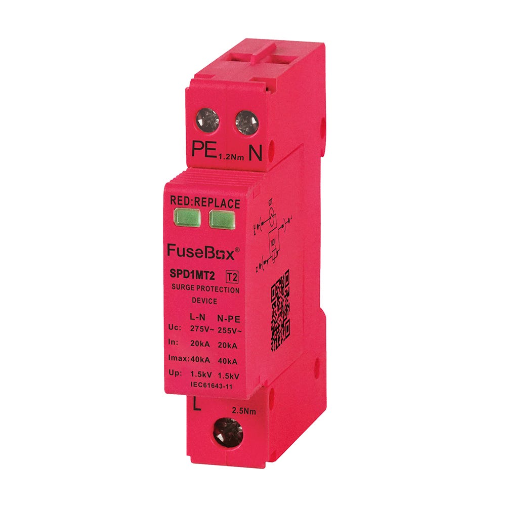 FuseBox T2 Direct to Busbar Surge Protection Device 