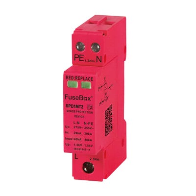 FuseBox T2 Direct to Busbar Surge Protection Device