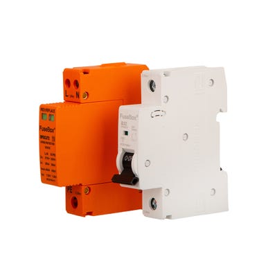 FuseBox T2 Surge Protection Device Kit with 32A Type B MCB