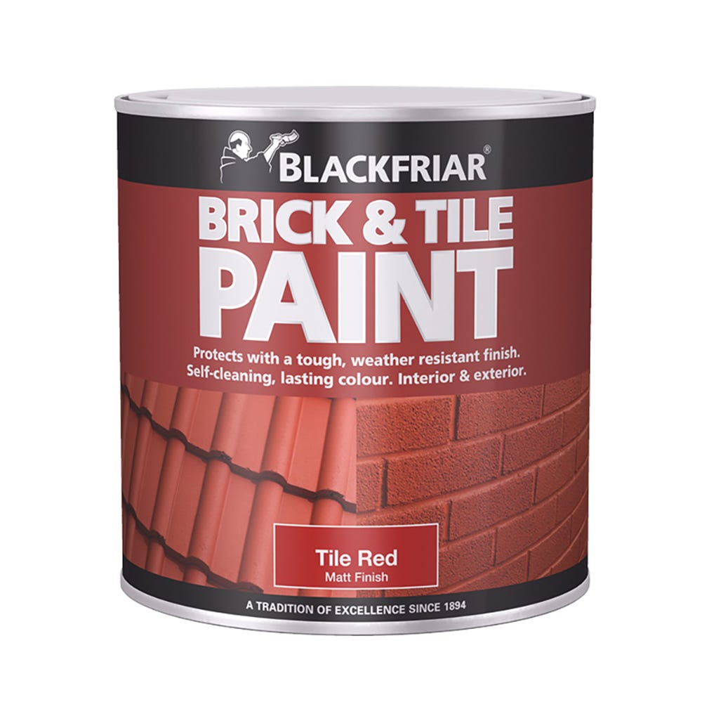 Blackfriar Quick Dry Brick & Tile Paint Matt Red 1L