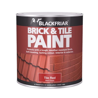 Blackfriar Quick Dry Brick & Tile Paint Matt Red 1L