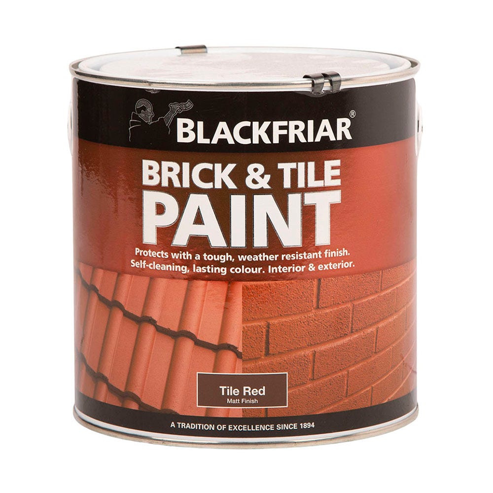 Blackfriar Quick Dry Brick & Tile Paint Matt Red 2.5L