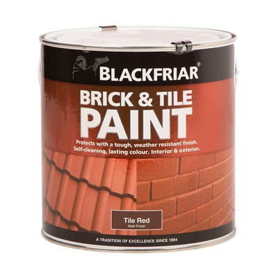 Blackfriar Quick Dry Brick & Tile Paint Matt Red 2.5L