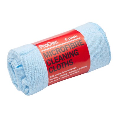 ProDec Microfibre Cloths Pack of 6