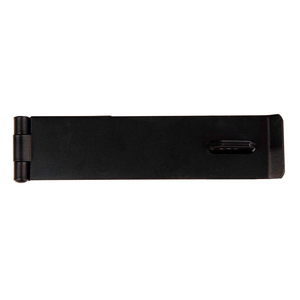 Sichern Safety Hasp And Staple 150mm Black