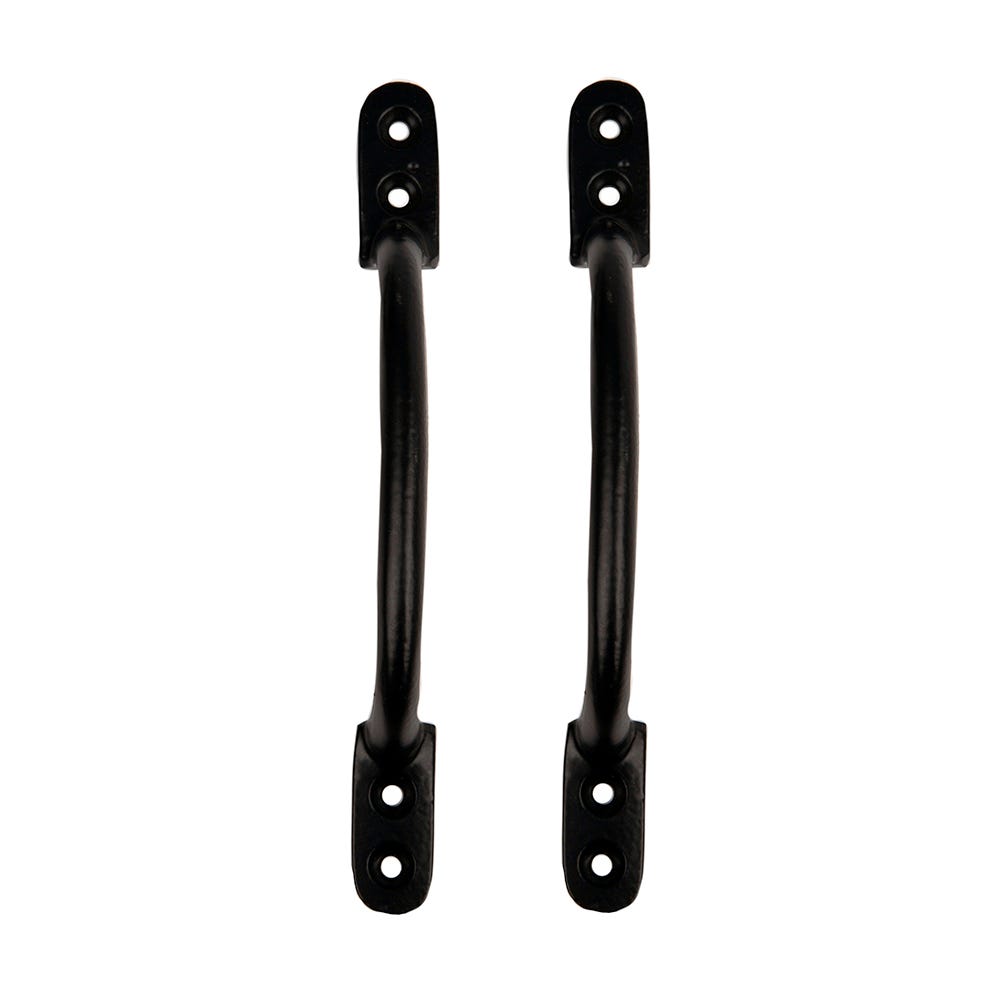 Sichern Sash Window Handle 150mm Black Pack of 2