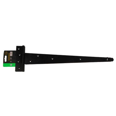 Sichern Tee Hinges 450mm Black Pair