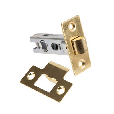 Tubular Latch 63mm Brass