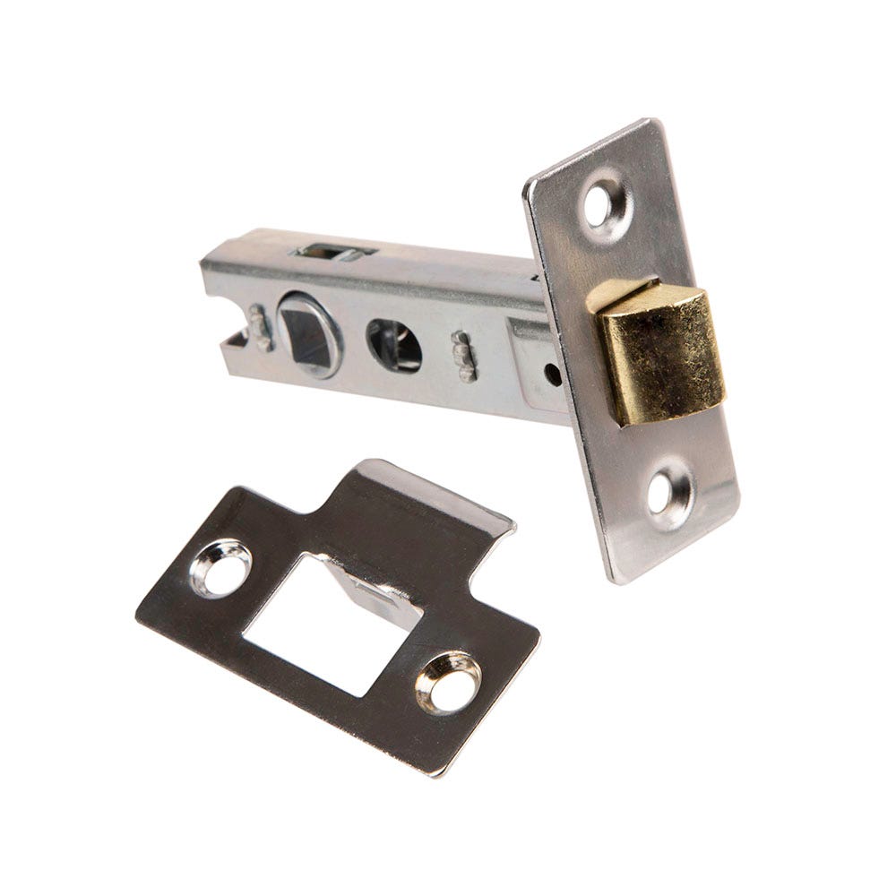 Tubular Latch 76mm Chrome