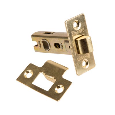 Tubular Latch Fd Certifire 63mm Brass