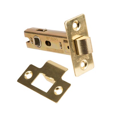 Tubular Latch FD Certifire 76mm Brass