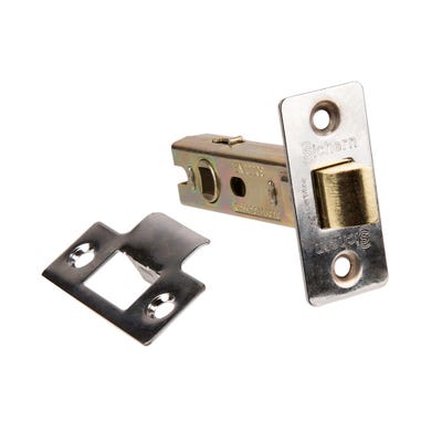 Tubular Latch FD Certifire 76mm Chrome