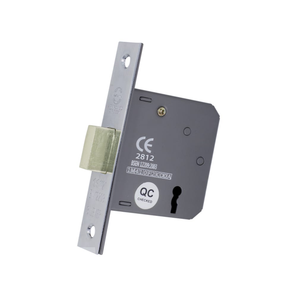 3 Lever Dead Lock FD Certifire 76mm Chrome