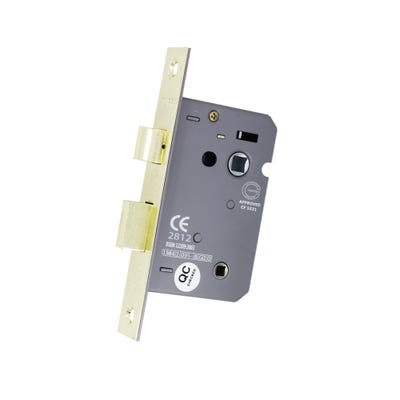 Bathroom Lock FD Certifire 63mm Brass