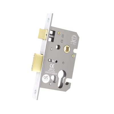 Euro Profile FD Certifire Sash Lock 63mm Chrome