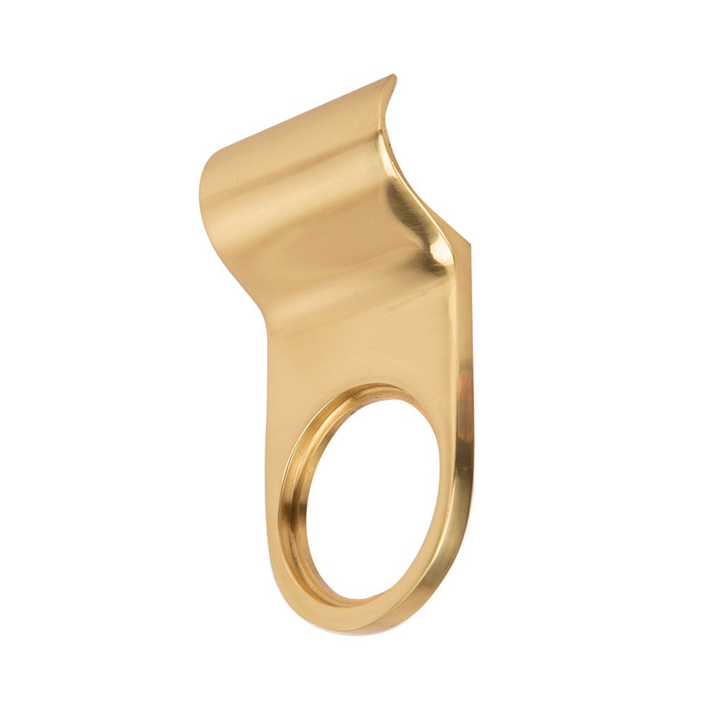 Cylinder Pull For Night Latch Brass