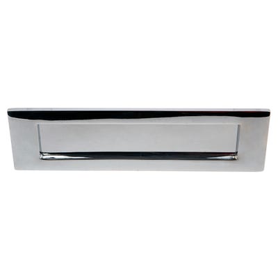 Sichern Victorian Sprung Letter Plate Chrome Plated 250mm X 76mm