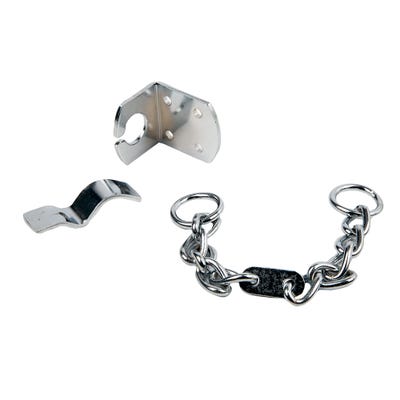 Steel Security Door Chain Chrome