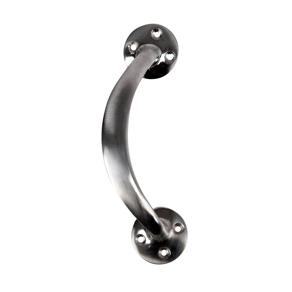 Aluminium Bow Handle 152mm Satin Chrome