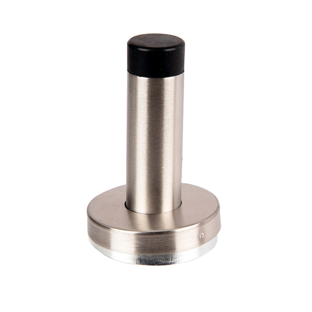 Projecting Door Stop 76mm Stainless Steel