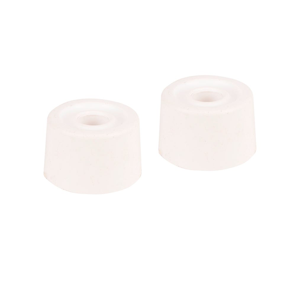 Pvc Door Stop White Pack of 2