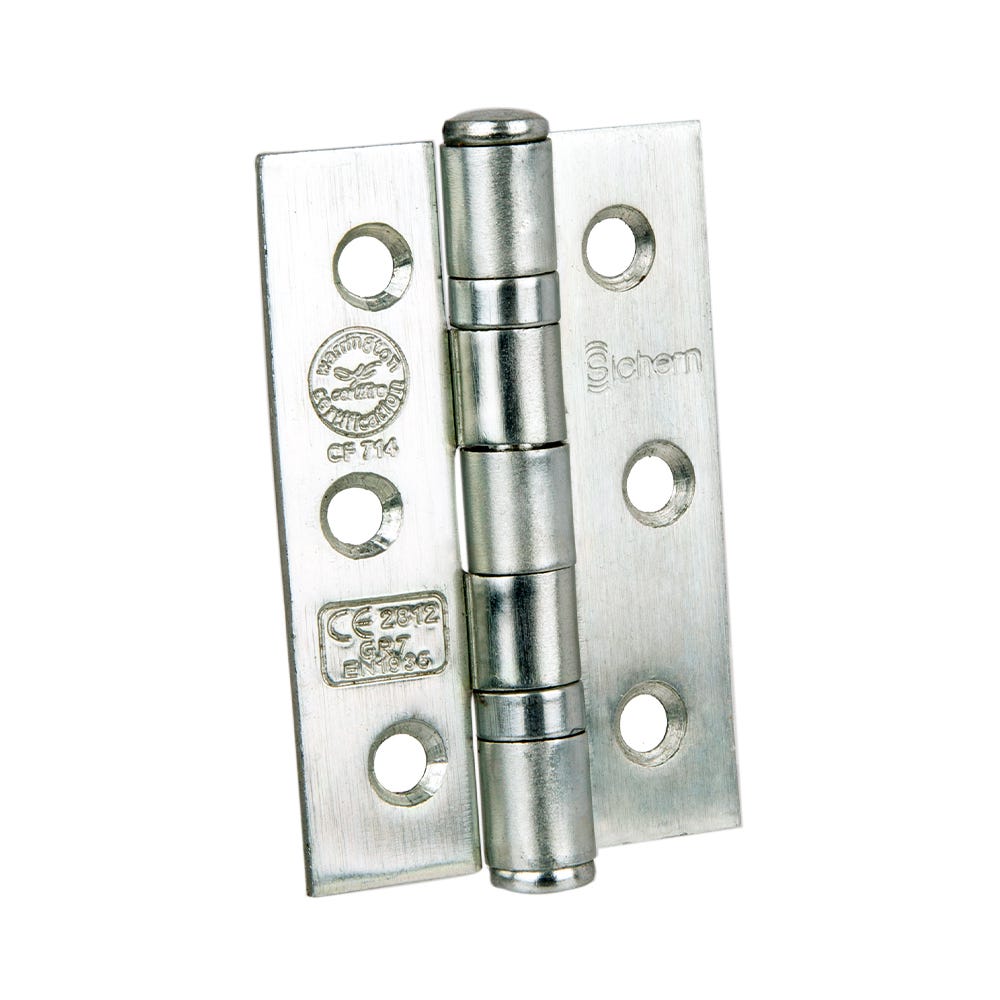 Ce7 Ball Bearing Hinges 76 x 51mm Zinc
