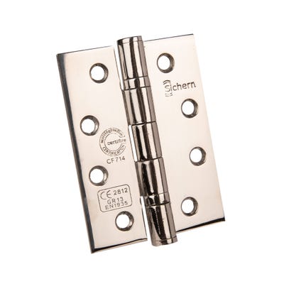 Ce13 Stainless Steel BB Hinges 100 x 76mm Polished Pack of 3