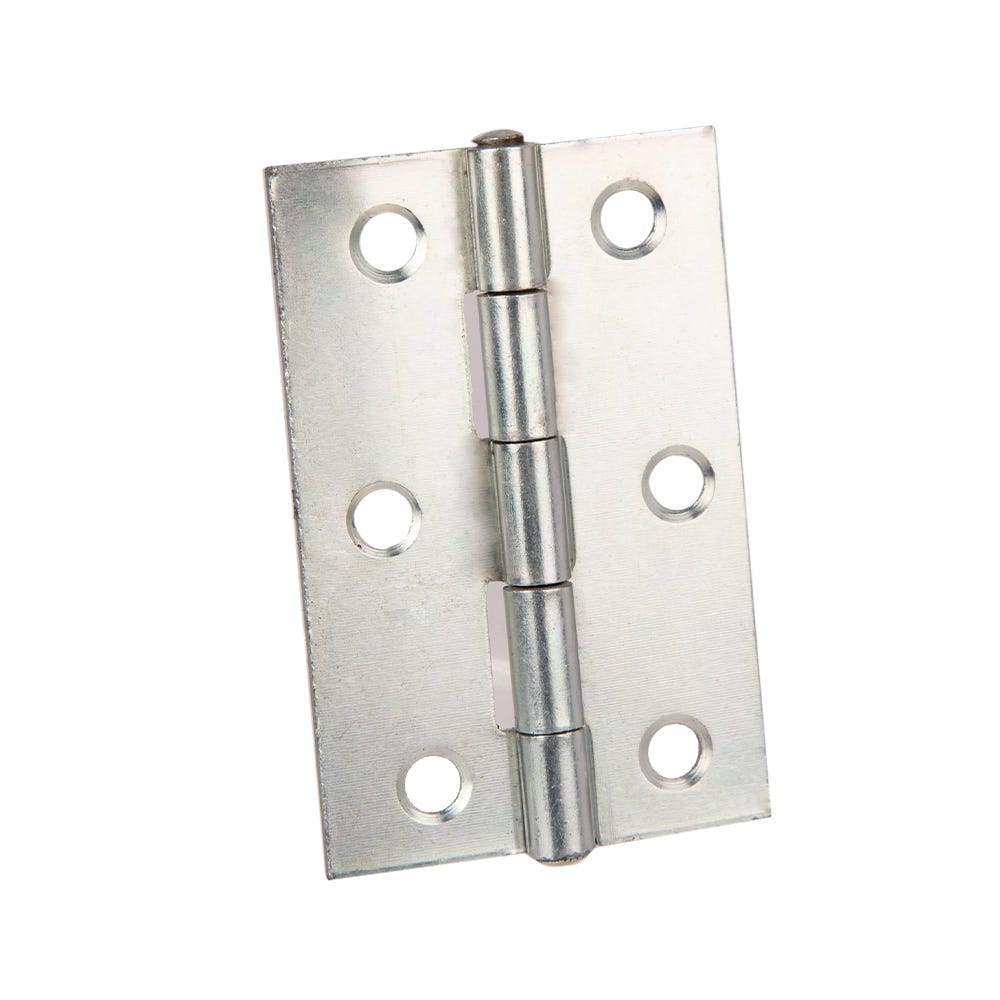Light Butt Hinges 76mm Zinc Pair