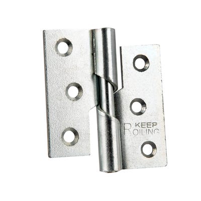 Rising Butt Hinge Right Hand 76mm Zinc Pair