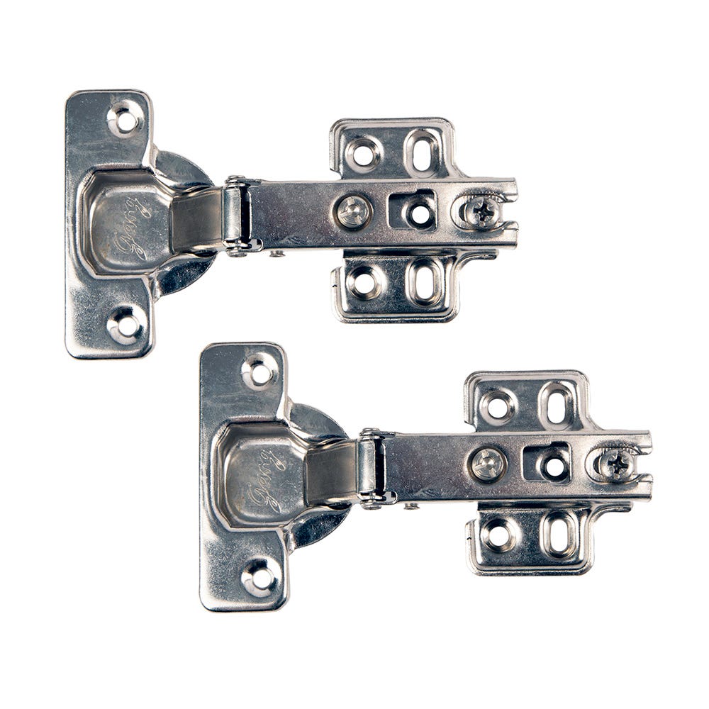 Sprung Soft Close Concealed Hinge Clip-On 90° Pair