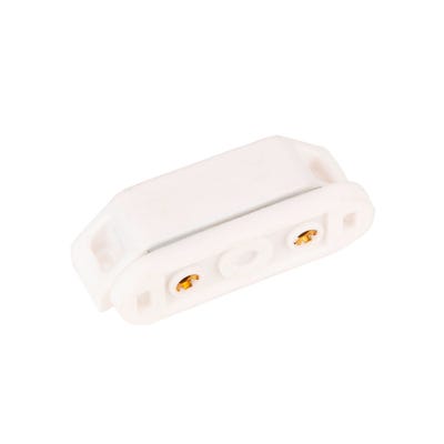 Heavy Duty Magnetic Catch 6kg White Pack of 2