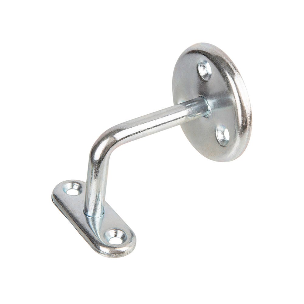 Hand Rail Bracket 63mm Bright Zinc Pack of 2