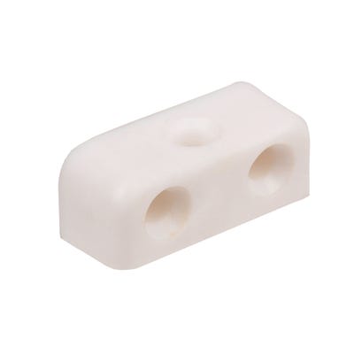 Modesty Blocks 35 x 13.5mm White Pack of 20