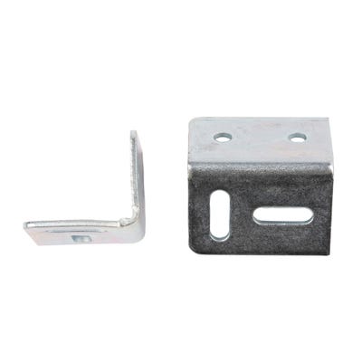 Stretcher Plate 40mm Bright Zinc Pack of 20