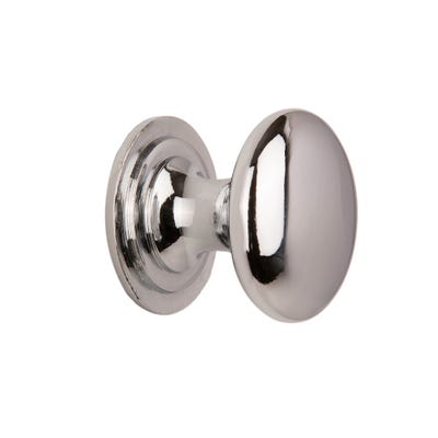 Cupboard Knobs 25mm Chrome Pack of 2