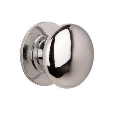 Cupboard Knobs 38mm Chrome Pack of 2