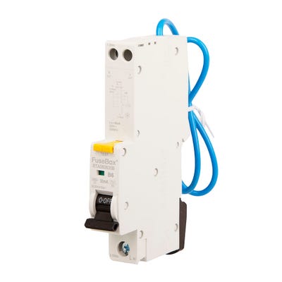 Fusebox RCBO Single Pole 6A Type A
