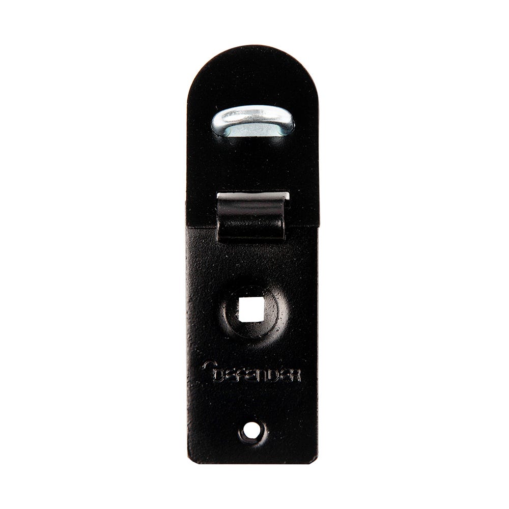 Black Hasp and Staples Aspen Staple Padlock Hasp Hasp Lock