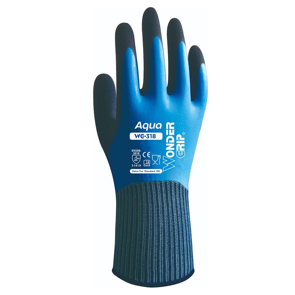 Wonder Grip Aqua Size 9/L