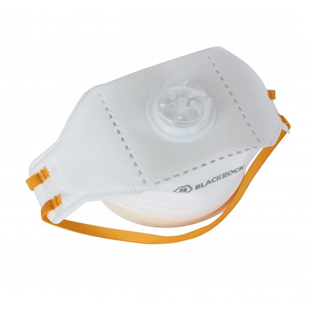 Blackrock FFP2 Fold Flat Valved Dust Mask