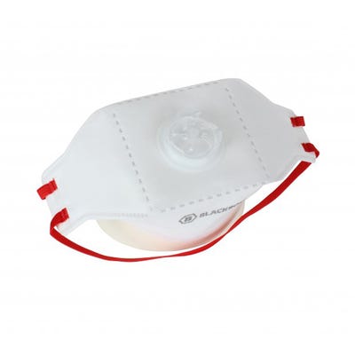 Blackrock FFP3 Fold Flat Valved Dust Mask Pack of 20