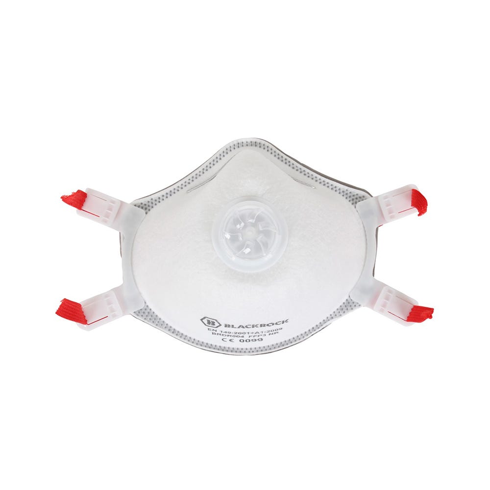 Blackrock FFP3 Moulded Valved Dust Mask