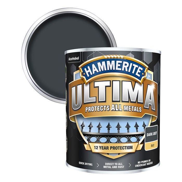 Hammerite Ultima Metal Matt 750ml - Main Image