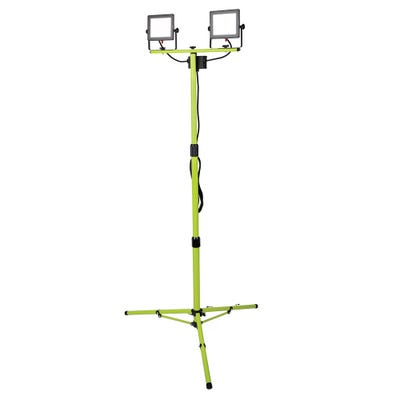 Luceco LED Eco Tripod Work Light 240V 2x20W EFLDTT20B50