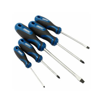 Draper Soft Grip Screwdriver Set 5 Piece 09783