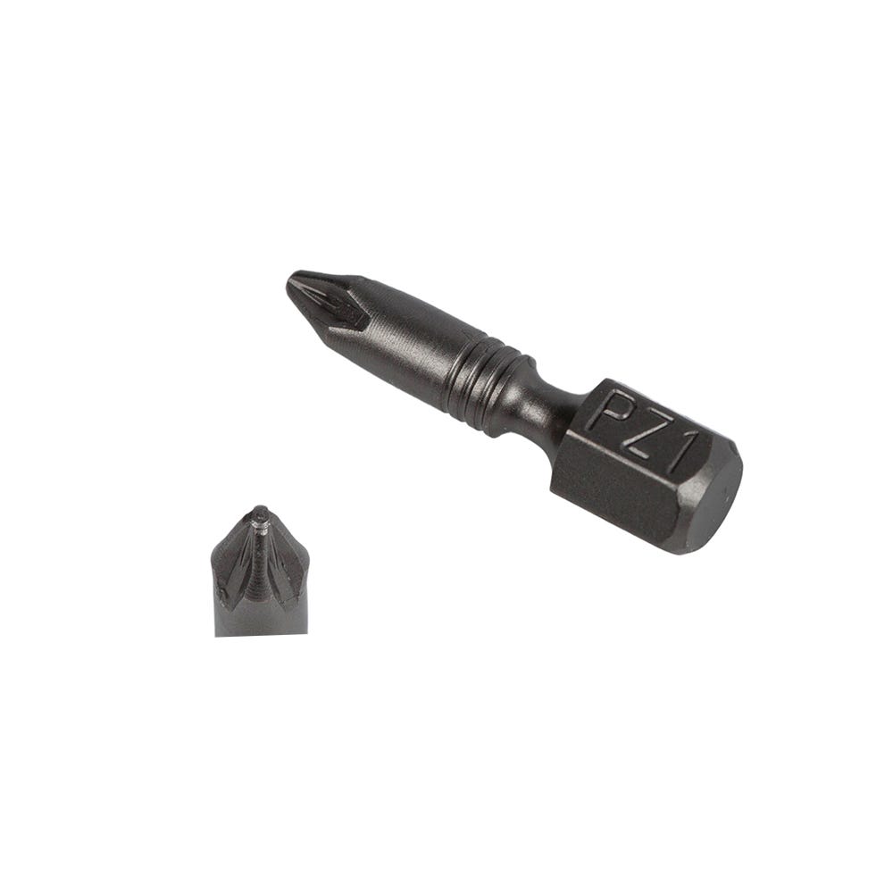 Optimaxx PZ1 Torsion Impact Bit 25mm Pack of 5