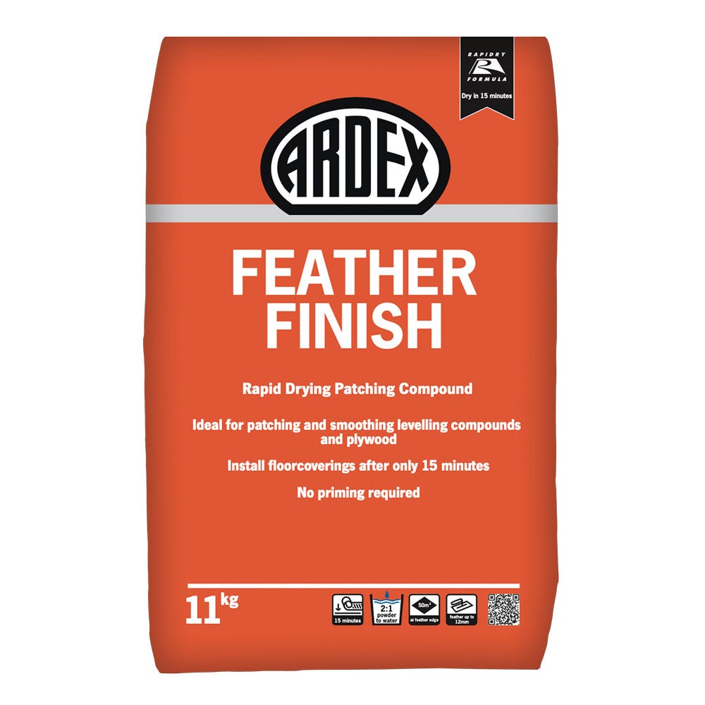 Ardex Feather Finish Rapid Drying Patching & Smoothing Compound 11kg